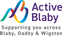 Logo: Active Blaby - A healthy, proactive Blaby District