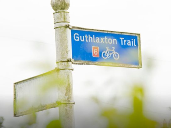 Cycle trail Sign