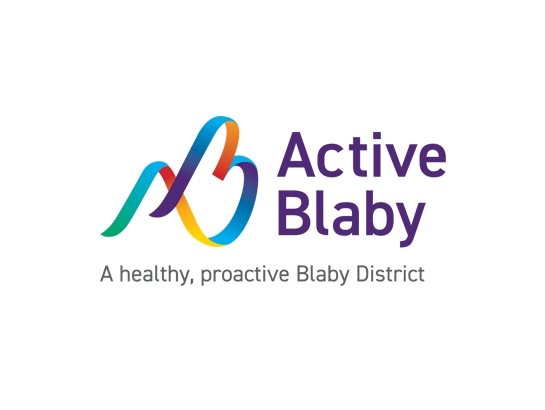 Active Blaby logo: A healthy, proactive Blaby District