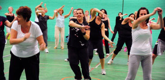 Women dancing