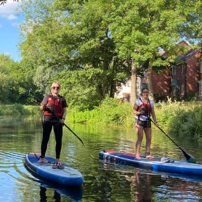 Stand up Paddleboarding session