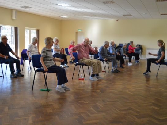 Seated march