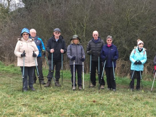 Nordic walking group