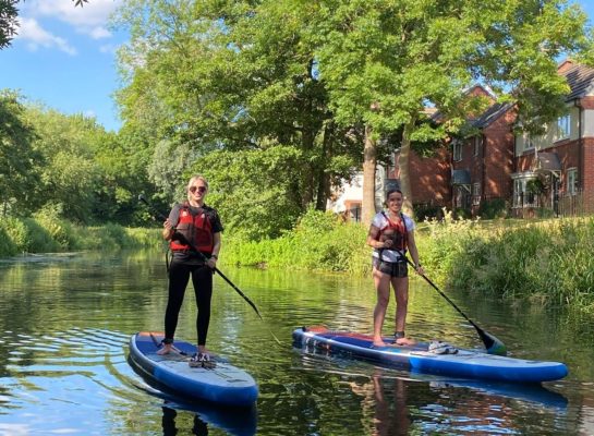 Stand up Paddleboarding session